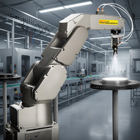 Robot de revêtement industriel à 6 axes avec PLC et moteur pour soudage, pulvérisation et peinture