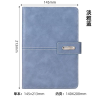 Carnets d'Entreprise en Cuir à Couverture Souple Personnalisés en Gros, Stylo, Cadeaux Promotionnels d'Affaires, A5, 120 Feuilles, Coffret Cadeau (Feifan)
