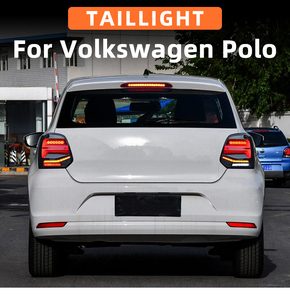 MJ pour Volkswagen VW <span class=keywords><strong>Polo</strong></span> <span class=keywords><strong>5</strong></span> feux arrière 2011 2018 feux arrière mise à niveau des clignotants <span class=keywords><strong>feu</strong></span> arrière LED <span class=keywords><strong>feu</strong></span> arrière - Product Image 2
