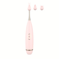 Damen-Brustwarzenstimulator mit doppelseitigem Saugnapf und starker Vibration, 50 dB Vibrator für Erwachsene