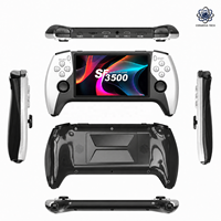 Console de jeu portable COSMOVA SF3500, écran HD 5 pouces avec sortie TV FHD, 64 Go intégrés, plus de 20 000 jeux rétro classiques