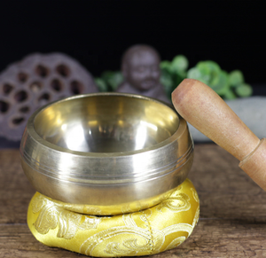 Cuenco Tibetano Hecho a Mano al por Mayor, Juego de Cuencos Cantores del Himalaya Martillados para Yoga/Meditación - Product Image 3