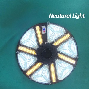 Réverbère solaire intégré Lumière LED Détection humaine <span class=keywords><strong>Soucoupe</strong></span> volante OVNI ultra mince Lampe solaire de jardin - Product Image 6