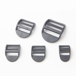 Plastic Black Sliding Buckle 2016 Four Position <b>Webbing</b> Adjustable For Bags Durable - Product Image 1