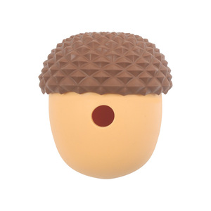 Nuevo Lanzamiento: Juguete Masticable para Perros de Silicona con Diseño de Piña, Pelota Dispensadora de Comida, Material de Goma Duradero - Product Image 2