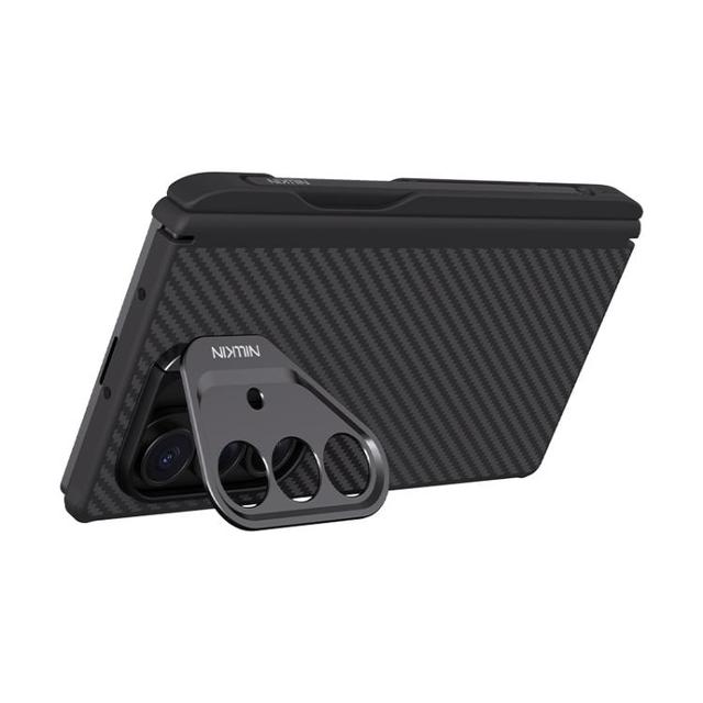 Best Quality for Samsung Galaxy Z Fold7 5G NILLKIN Aramid Fiber Magnetic Version Phone Protective Case with Stylus