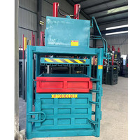 Ventes directes d'usine en Chine 8T 10T 20T Machine à emballer de vieux vêtements Presse à balles hydraulique verticale