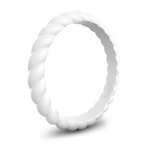 Cincin Olahraga Wanita Berbentuk Kue Goreng Warna-warni yang Modis dan Dipersonalisasi, Cincin Silikon - Product Image 2