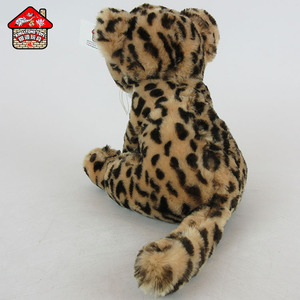 Petite peluche panthère tachetée de léopard peluche jouet animal sauvage technique lavé pour soulager le stress rempli de coton PP - Product Image 5