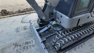 Mini máy xúc cho các dự án nhỏ loader Trái Đất di chuyển máy móc 1.3ton Micro mini máy xúc với miễn phí xô cho bán - Product Image 5