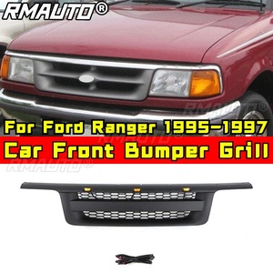 Grille de pare-chocs avant de voiture, grilles de course, calandre pour Ford Ranger 1995-1997, kit carrosserie, accessoires de voiture - Product Image 2
