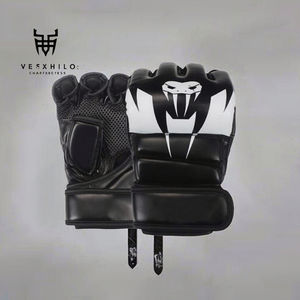 Leather Boxing Hand Wraps Adjustable <b>Wrist</b> <b>Strap</b> for Closure for MMA Martial Arts Muay Thai-Customizable Thumb Loop <b>Wrist</b> - Product Image 3