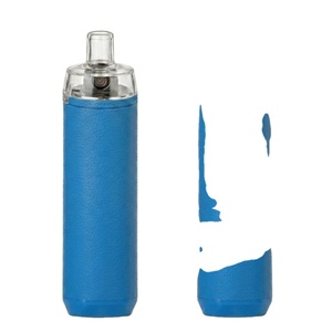 Briquet électronique rechargeable USB 8K en cristal, enveloppé de cuir créatif, accessoire de fumage métallique coupe-vent - Product Image 4
