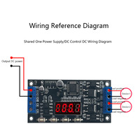 Taidaent DC 12V 24v双Mosfet定时器模块发光二极管延迟继电器触发周期定时器开关延迟定时器开关板