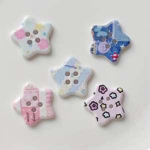 Nuevos Botones Decorativos con Forma de Estrella para Manualidades, Accesorios para Ropa, Zapatos, <span class=keywords><strong>Calcetines</strong></span>, Decoración de Fundas de Teléfono, Adornos para <span class=keywords><strong>Crocs</strong></span>, Botones para Manualidades, Venta al por Mayor - Product Image 2