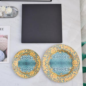 Assiettes à dîner et à dessert de style européen de luxe pour la maison et l'hôtellerie - Product Image 2