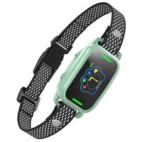 TIZE Bestseller Wiederaufladbares Wasserdichtes Hunde-Bellkontroll-Halsband mit Piepton, Vibration und Schockfunktion für Anti-Bell-Training