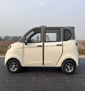 Mobil mini elektrik 4 tempat duduk populer 4 tempat bahan bakar l6e jaguar roda tiga penjualan impor dioperasikan coco