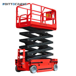 Plataforma Elevadora de Tijera Hidráulica Móvil de 8m 10m 16m 20m, Plataforma Elevadora de Tijera Eléctrica Autopropulsada, Elevador de Tijera Skyjack - Product Image 5