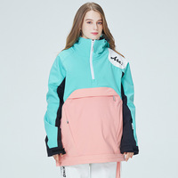 Topgear 2023 Snowboard à capuche Snowboard pour les amoureux unisexes grande taille chaud et épais thermique imperméable Snowboard à capuche veste