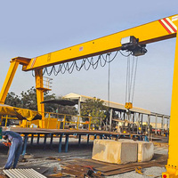 Vente directe d'usine 1-32Ton portique grue de levage télécommande palan électrique chariot de déplacement grue à portique