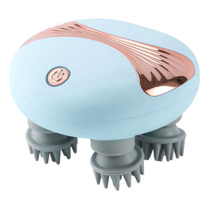 Verbesserte Zirkulation Kopfhaut massage gerät von Rubber Heads-USB wiederauf ladbare Vibrations massage ABS Silica Gel 12 Monate Garantie - Product Image 3