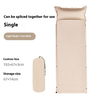 Tapis de couchage de camping auto-gonflant léger de qualité supérieure, imperméable, en Oxford, pour tente de plein air, randonnée, randonnée pédestre, voyage