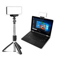 Vente chaude mini portable batterie intégrée rechargeable photographie lumière ordinateur vidéo téléphone portable selfie LED anneau lumière de remplissage