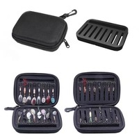 Boîte de rangement portable en EVA rigide pour leurres de pêche, leurres spinner et hameçons, étui de rangement pour matériel de pêche avec logo personnalisé, approvisionnement en gros