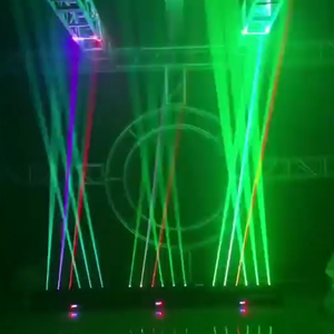 Lumière audio professionnelle pour DJ <span class=keywords><strong>Bar</strong></span> 6 yeux RGB Full Laser Six-Head Disco Party Laser Lights <span class=keywords><strong>LED</strong></span> Light pour boîte de nuit - Product Image 6