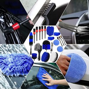 Set di 21 Pezzi per Pulizia Auto, 20 Asciugamani, <span class=keywords><strong>Spazzola</strong></span> Elettrica per Interni e Ruote, Kit Dettagliato per Pulizia Auto - Product Image 3