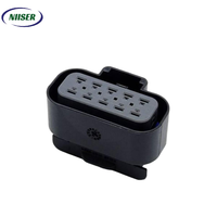 Boîtier de connecteur automobile étanche femelle 10 voies Aptiv GT 150 Series 15326660 noir
