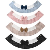 Collier pour animaux de compagnie avec nœud papillon, faux col de style gentleman pour chats et chiens, accessoire de costume pour animaux de compagnie pour mariage, anniversaire, séance photo