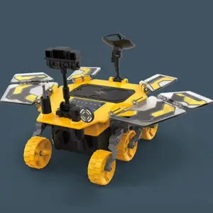 Neuzugang Kinder pädagogisches STEAM-Spielzeug Baugruppe Mars Rover Modellfahrzeug-Satz Wissenschaft Solar-Spielzeug
