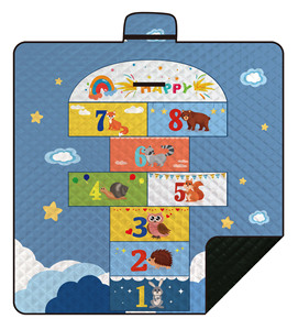 Nueva Manta de Picnic para Exteriores, Cojín de Asiento Portátil para Campamento, Manta Plegable Autoinflable Impermeable con Logotipo Personalizado - Product Image 5