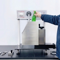 Máquina de Prueba de Resistencia a Impactos para Envases de Vidrio, Botellas, Frascos, Viales y Botellas de Infusión, para Laboratorios de Control de Calidad