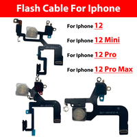 Câble flexible de capteur de flash en gros pour iPhone 12 13 14 Pro Max Mini, câble flexible de capteur de flash LED, pièces de réparation de téléphone