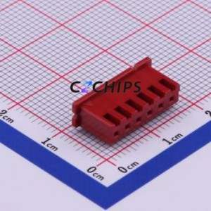 XHP-6-R Housing (Wire-to-Board / Wire-to-Wire) P=2.5mm Connector 1x6P 2.5mm XH 1 - Product Image 2