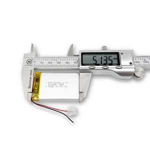 3mm Rechargeable Lithium polymer batterie 323450 303450 3.7v 550mAh LiPo Battery With KC CE RSOHS - Product Image 2