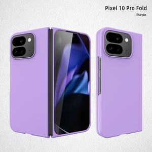 Dernier modèle pour Google Pixel <span class=keywords><strong>10</strong></span> ProFold, étui de téléphone pliable compatible, sensation de peau, confortable, anti-traces de doigts, résistant aux chutes - Product Image 3