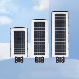 600W 800W 1000W extérieur IP65 étanche tout en un réverbère solaire capteur de mouvement avec télécommande pour rue jardin ferme - Product Image 3