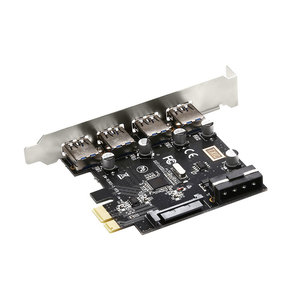 PCI <span class=keywords><strong>Express</strong></span> đến 4 cổng <span class=keywords><strong>USB</strong></span> 3.0 mở rộng thẻ với chip - Product Image 3