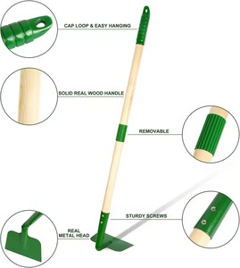 Juego <span class=keywords><strong>de</strong></span> 7 Herramientas <span class=keywords><strong>de</strong></span> Jardinería para Niños con <span class=keywords><strong>Carretilla</strong></span>, Pala y Rastrillo para Jardín, Juguete para Exteriores, Regalo <span class=keywords><strong>de</strong></span> Pascua - Product Image 3