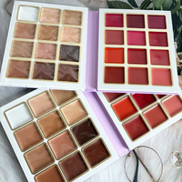 Palette de Correcteurs 12 Couleurs Sans Logo, Palette de Maquillage Contour, Palette de Maquillage Personnalisée à Marque Privée, Échantillon Gratuit