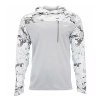 Nouveaux vêtements de pêche chemise Sublimation Upf50 + respirant séchage rapide léger recyclé à manches longues pêche à capuche chemise