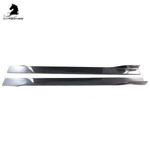 Jupes latérales d'extension de pare-chocs latéral en Fiber de carbone de Type universel pour voitures <span class=keywords><strong>BMW</strong></span> - Product Image 4