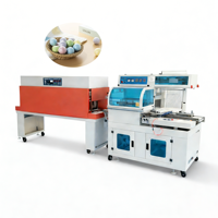Machine d'emballage thermorétractable automatique à engrenages pour bombes de bain, aliments et boissons, avec tunnel de rétraction en polyoléfine, prix usine