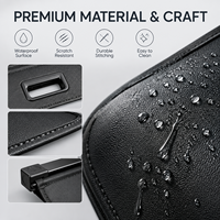 Housse de coffre de voiture en toile télescopique à deux niveaux, imperméable, pour Infiniti QX50 QX55 QX60, pare-soleil de coffre avec poignée