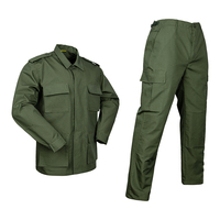 Tenue de combat tactique camouflage vert olive formelle en tissu Ripstop respirant – Surplus