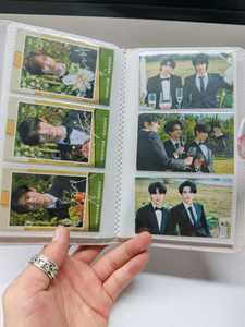 PU plástico UV seda serigrafía DIY alta calidad Mini álbum de fotos portátil temporada de graduación viaje mochila álbum de tarjetas de fotos - Product Image 2